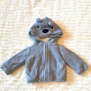 Newborn Fleece Hooded Jacket